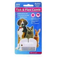 Company of Animals 2 in 1 Pet Tick and Flea Comb